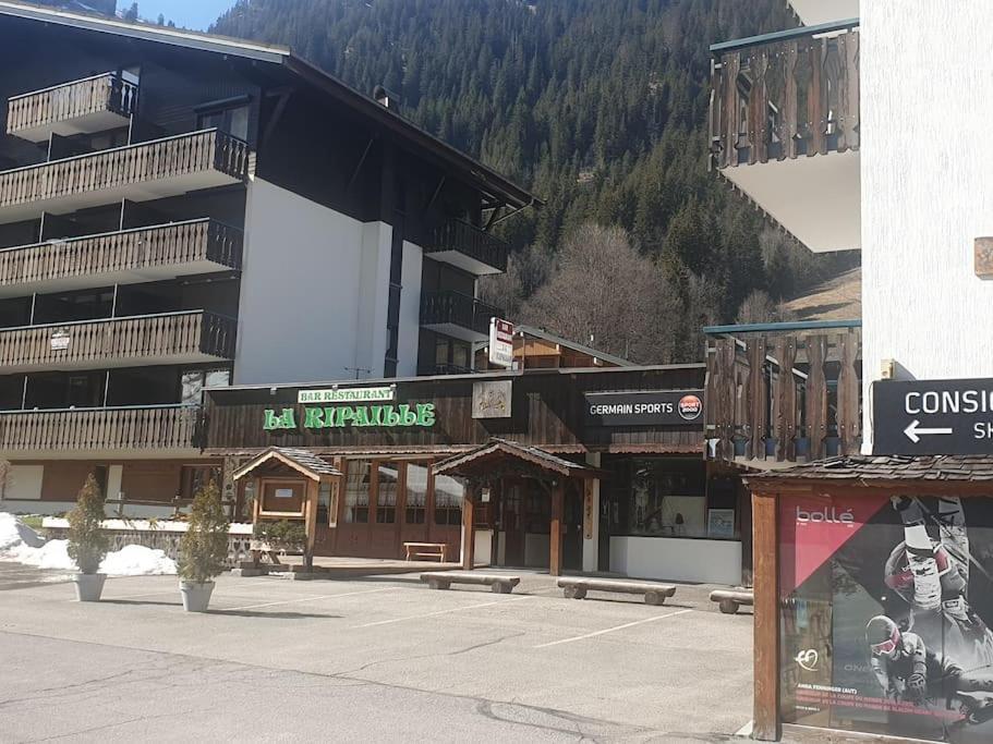 Appartement Pour 4 Personnes Au Pied Des Pistes Châtel Buitenkant foto